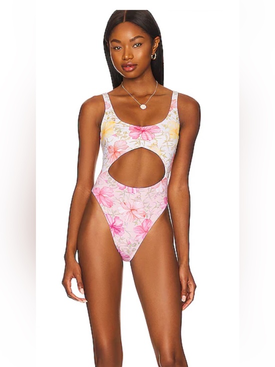 LoveShackFancy Other - LoveShackFancy x Hurley Hibiscus Cheeky One-Piece Swimsuit, Small, NWT